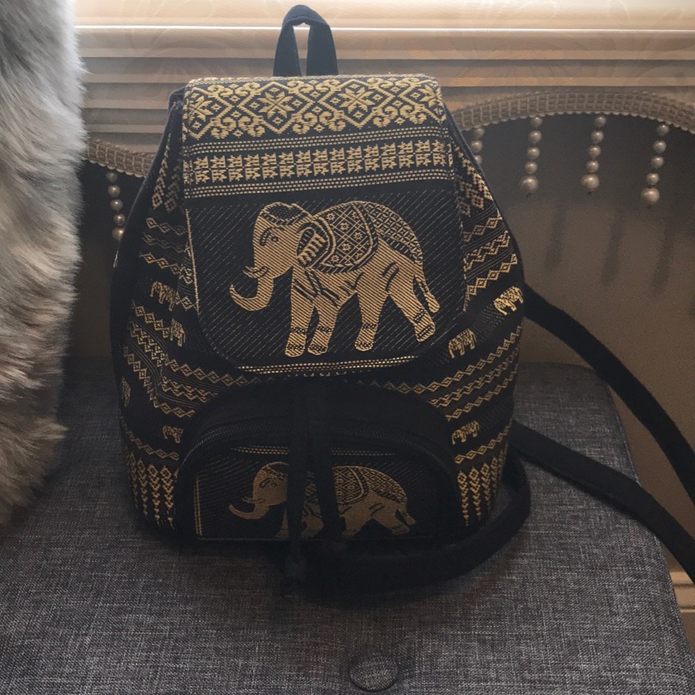 Small elephant book bag